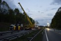 VU Gefahrgut LKW umgestuerzt A 4 Rich Koeln Hoehe AS Gummersbach P514